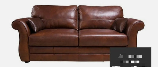 Vantage Italian Leather 2 Seater Sofabed  RRP £1779
